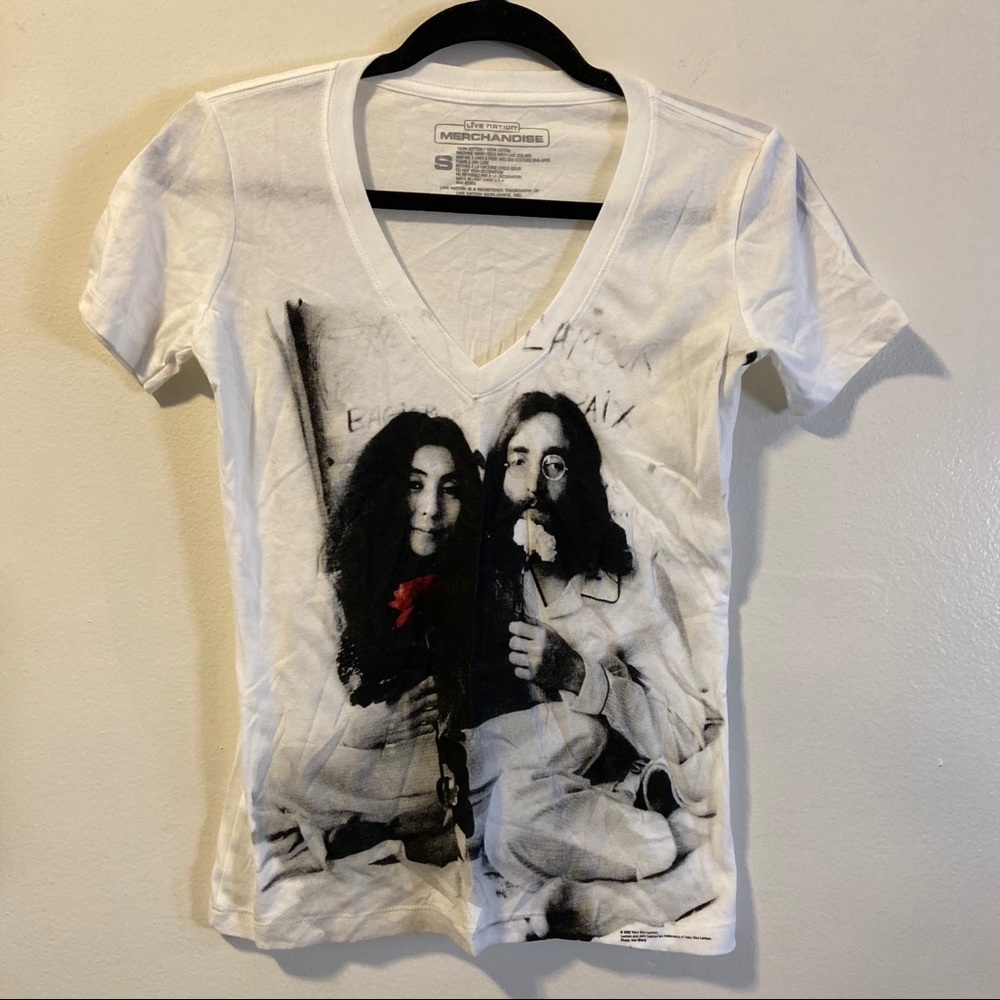 NWOT John & Yoko T-shirt